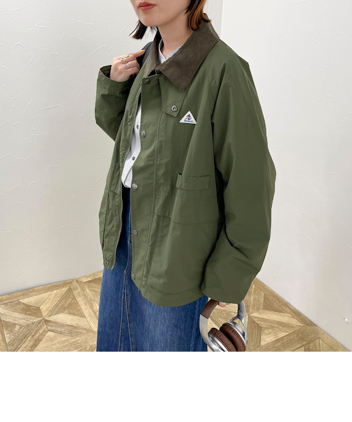 【GEVACO】裏フリースショートジャケットコート