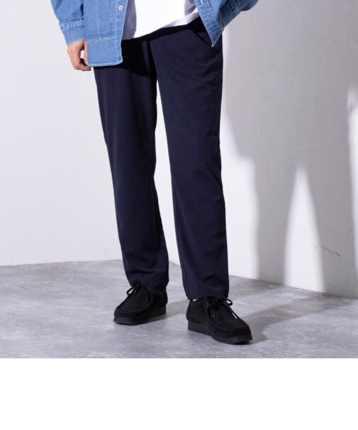 【GLOSTER/グロスター】ライトジョーゼット ストレッチイージーパンツ ストレッチ/防シワ