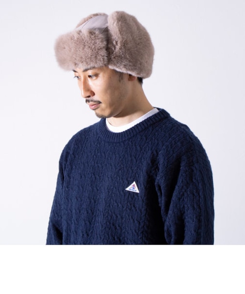 【GLOSTER/グロスター】ベーシックフライトキャップ