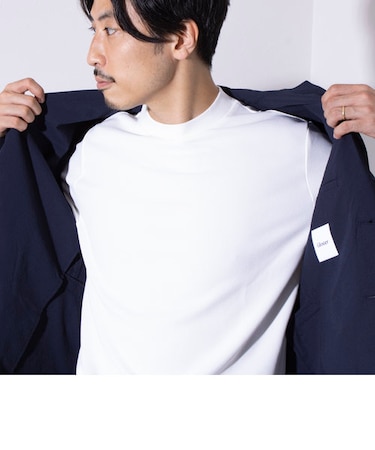 【GLOSTER/グロスター】鹿の子 ジャケT 長袖Tシャツ ビジカジ対応