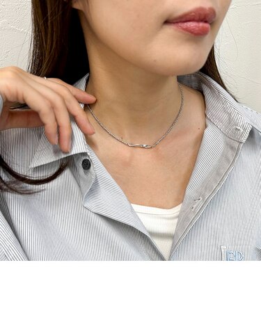 ひねりトップアジャストネックレス