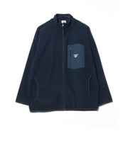 【FREDYMAC/フレディマック】ジップ フリースブルゾン ワンポイント刺繍 UNISEX