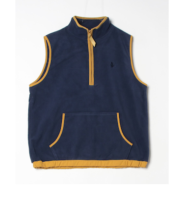 【COBMASTER/コブマスター】マイクロフリース プルオーバーベスト UNISEX/ユニセックス