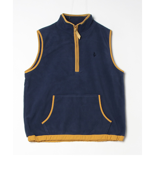 【COBMASTER/コブマスター】マイクロフリース プルオーバーベスト UNISEX/ユニセックス