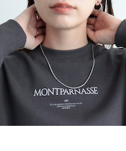 ステンレススクリューチェーンネックレス ロング