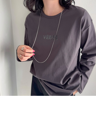 スネイクチェーンロングネックレス