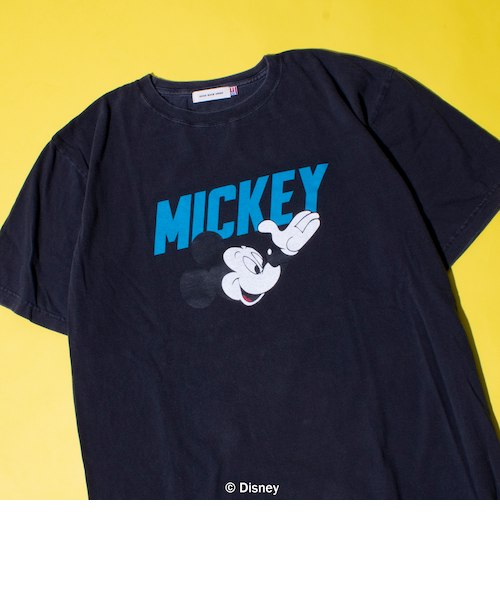 【GOOD ROCK SPEED】MICKEY ミッキープリントT ブラック GOOD ROCK SPEED】別注ミッキー / プリント / 半袖Tシャツ