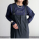 ヤーン刺繍ロゴロンTシャツ