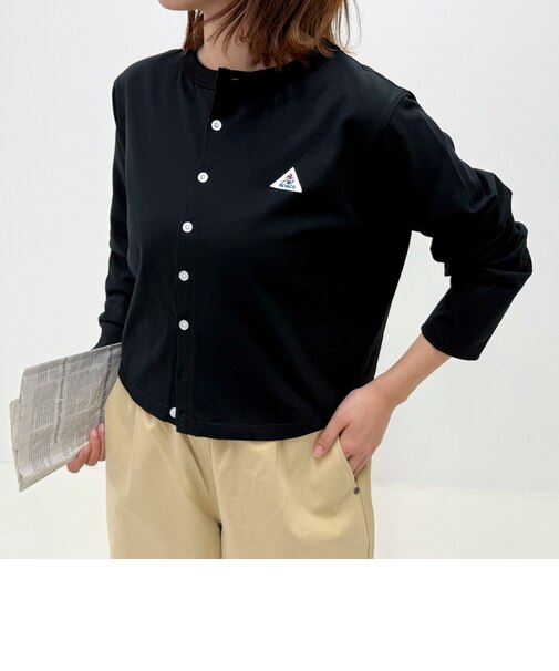 【GEVACO/ゲバコ】クルーネックショートカーディガン