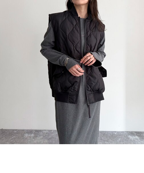 【TAION/タイオン】MILITARY MA-1 TYPE DOWN VEST