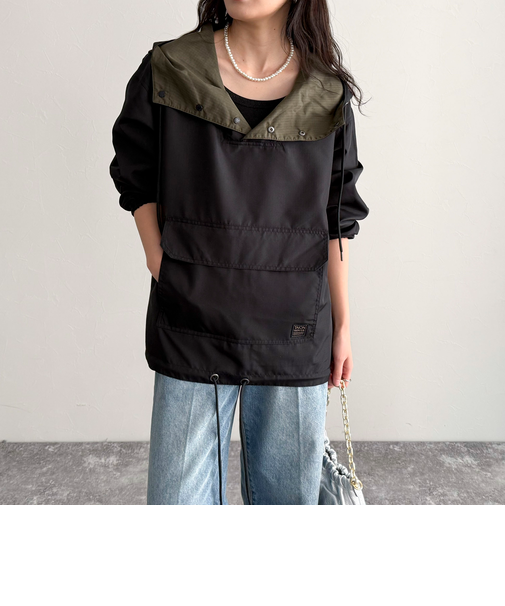 【TAION/タイオン】MILITARY REVERSIBLE ANORAK PARKA