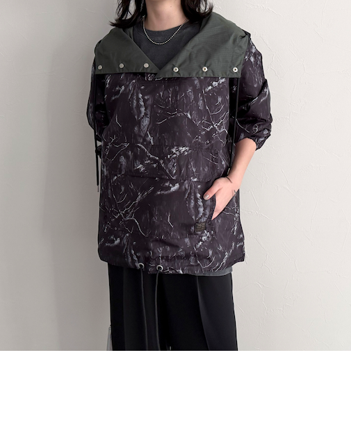 【TAION/タイオン】MILITARY REVERSIBLE ANORAK PARKA