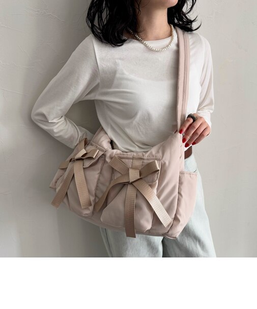 【CASSELINI/キャセリーニ】テープリボンショルダーバッグ