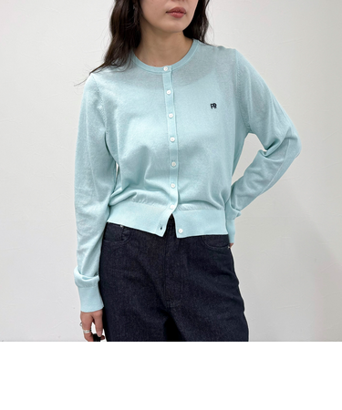 FR刺繍ベーシックサマーカーディガン