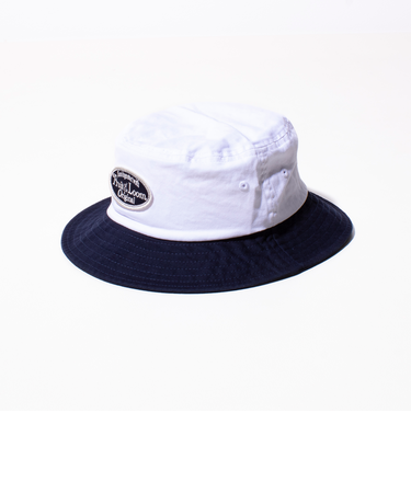 【FRUIT OF THE LOOM/フルーツオブザルーム】ツートーンワッペンバケットハット