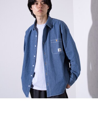 【FREDYMAC/フレディマック】ヒッコリーシャツ ストライプシャツ ユニセックス