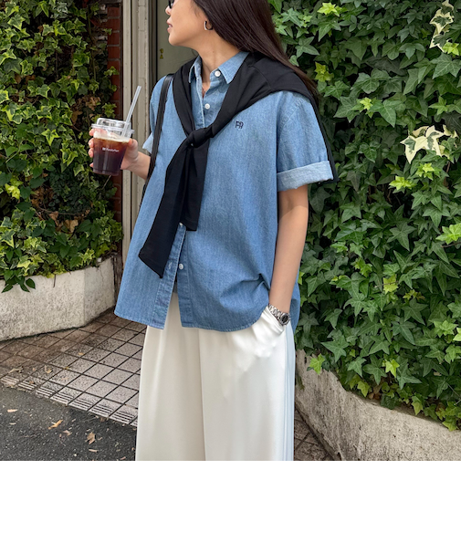 FR刺繍半袖シャツ