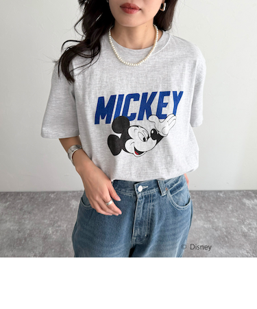 【GOOD ROCK SPEED/グッドロックスピード】Disney Mickey 半袖Tシャツ