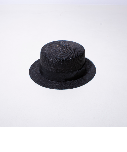 【GLOSTER/グロスター】STRAW BOATER HAT ストローハット 麦わら カンカン帽