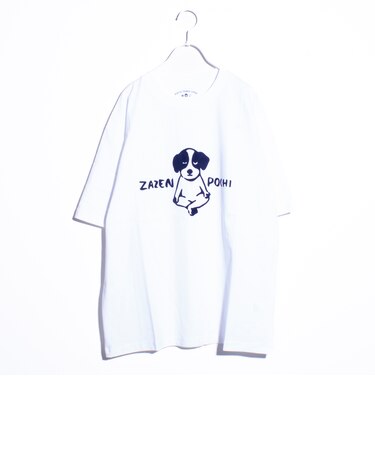 【POCHITAMA LAND/ポチタマランド】ZAZEN POCHI ザゼンポチ Tシャツ