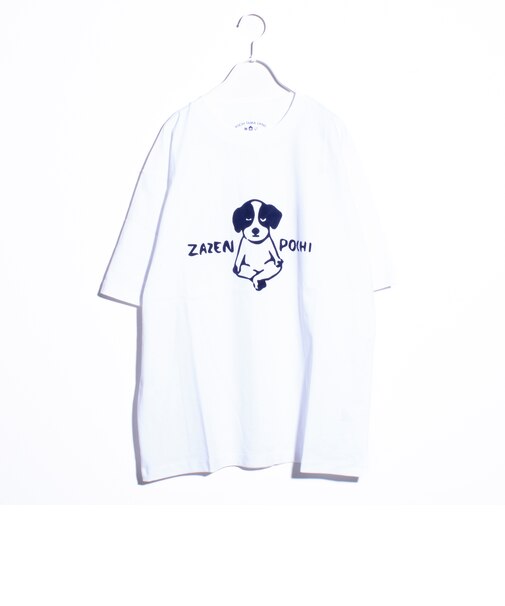 【POCHITAMA LAND/ポチタマランド】ZAZEN POCHI ザゼンポチ Tシャツ