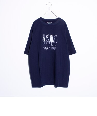 【POCHITAMALAND/ポチタマランド】tama’s homie 前後プリントTシャツ