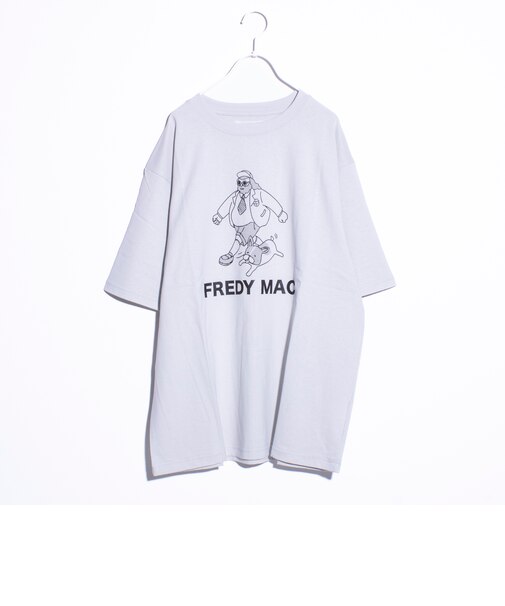 【FREDYMAC/フレディマック】プレッピーおじさん dog run オリジナルボディ Tシャツ