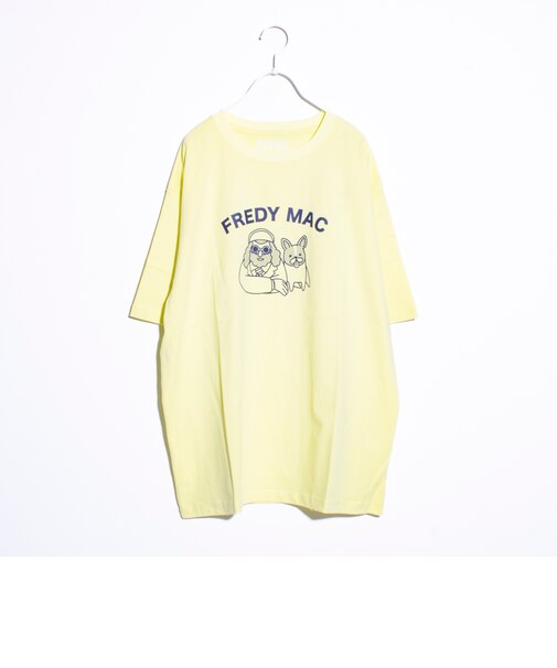【FREDYMAC/フレディマック】プレッピーおじさん &dog オリジナルボディ Tシャツ