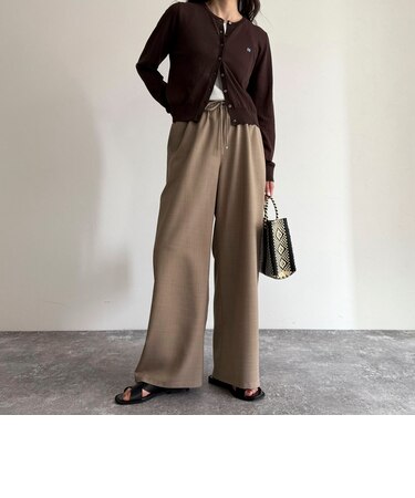 ドライスラブストレートイージーパンツ