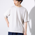 【GLOSTER/グロスター】裾ドロスト 機能素材Tシャツ 無地T ショートスリーブ