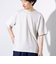 【GLOSTER/グロスター】裾ドロスト 機能素材Tシャツ 無地T ショートスリーブ