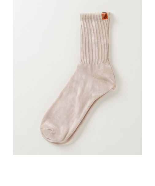 【UNIVERSAL OVERALL/ユニバーサルオーバーオール】ピグメントクルーソックス