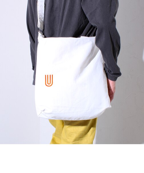 【UNIVERSAL OVERALL】ウィンクルナイロン 2WAY ショルダーバッグ 15L