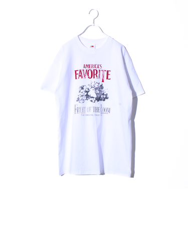 【FRUIT OF THE LOOM/フルーツオブザルーム】プリントTシャツ フロントプリント