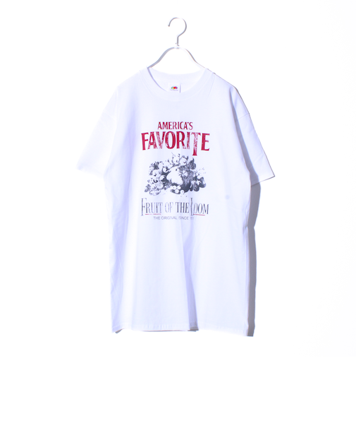 【FRUIT OF THE LOOM/フルーツオブザルーム】プリントTシャツ フロントプリント