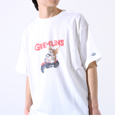 【WARNER×DISCUS ATHLETIC】コラボ プリント 半袖 クルーネックTシャツ