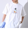 【MICKEY×DISCUS ATHLETIC】コラボ プリント 半袖 クルーネックTシャツ
