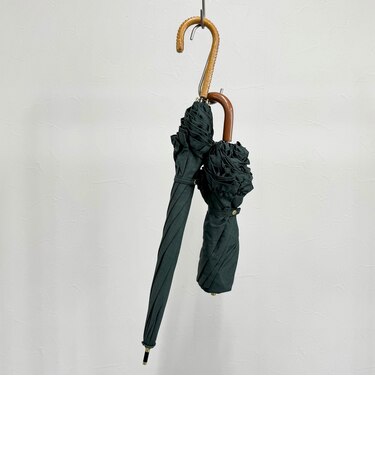 【UVカット/晴雨兼用】フリルロングUVカット傘