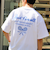 【Jack Purcell/ジャックパーセル】コーマ天竺 バックプリント グラフィックTシャツ