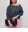 2WAYワンショルロンTシャツ