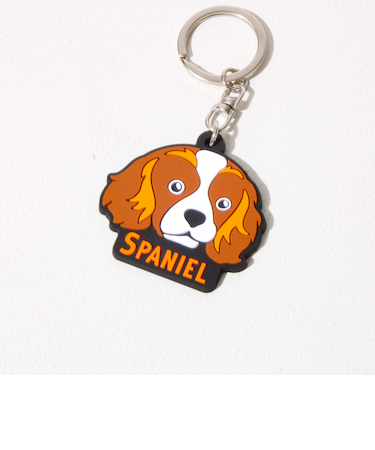 【GLOSTER/グロスター】DOG&CAT 犬猫ラバーキーホルダー