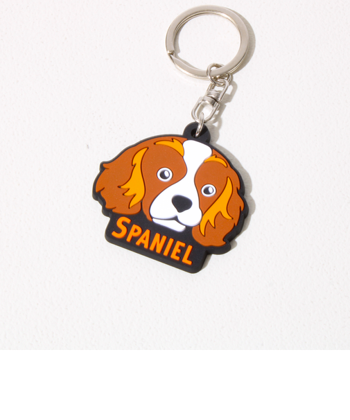 【GLOSTER/グロスター】DOG&CAT 犬猫ラバーキーホルダー