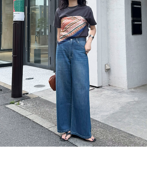 ドロストセミワイドデニムパンツ｜フレディ＆グロスターの通販