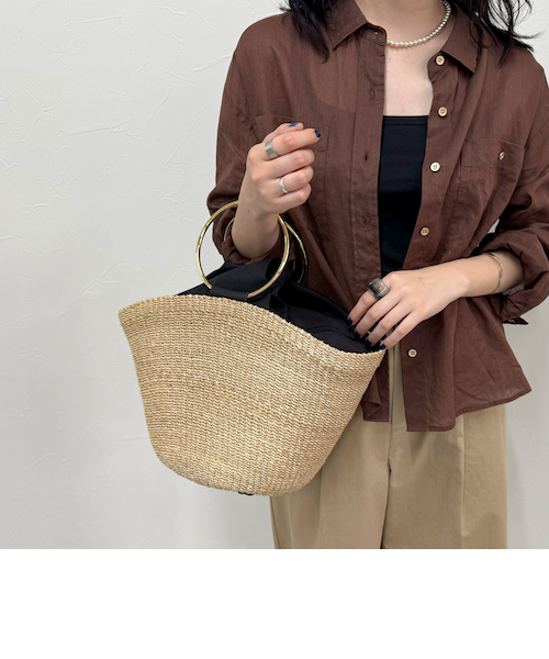 COTTO/コット】 リングハンドルアバカトートバッグ｜フレディ