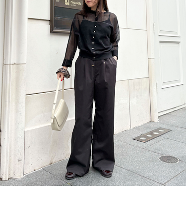 タイプライターストリングパンツ