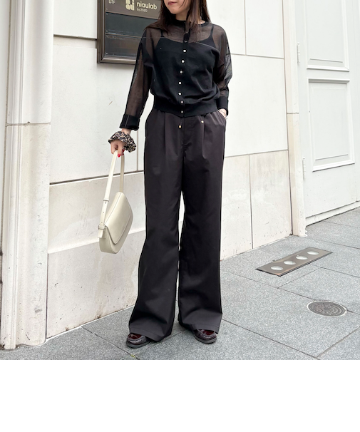 タイプライターストリングパンツ