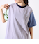 【GLOSTER/グロスター】フレンチブルドッグ刺繍 カットジョーゼットTシャツ