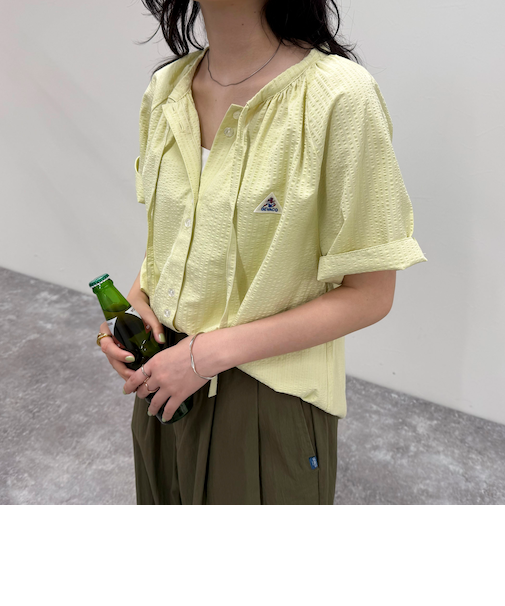 【GEVACO/ゲバコ】ボウタイブラウス