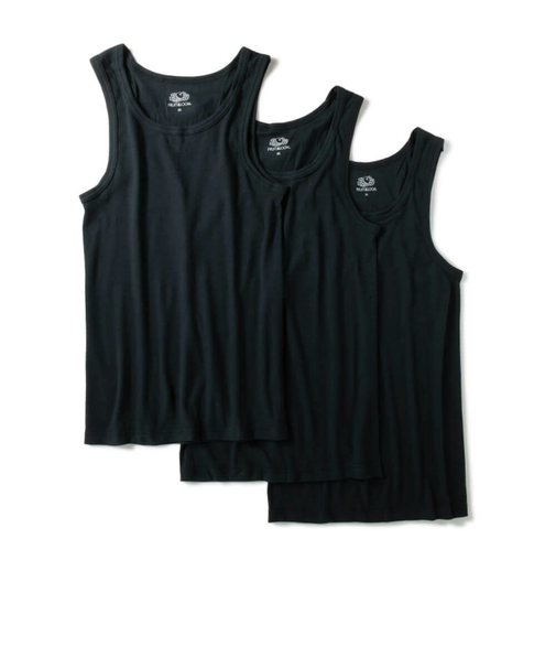 【FRUIT OF THE LOOM/フルーツオブザルーム】3P リブタンクトップ