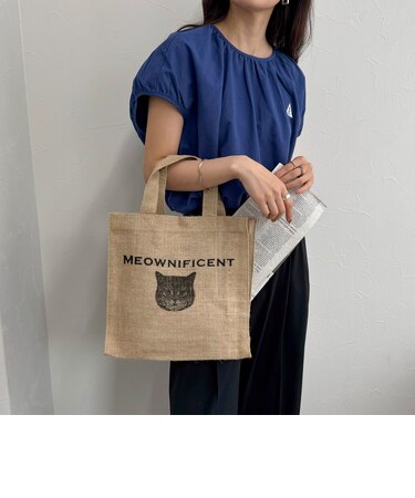 【MAISON BENGAL メゾンベンガル】アニマルプリントトートバッグ